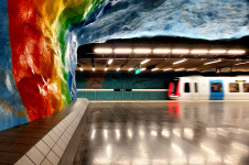 Stockholm Stadion metro station (red line)