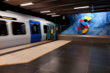 Stockholm Stadion metro station (red line)