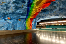 Stockholm Stadion metro station (red line)