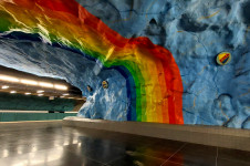 Stockholm Stadion metro station (red line)