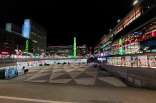 Sergels torg at night