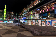 Sergels torg at night