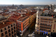Madrid landscape from El Corte Inglés-Callao viewpoint