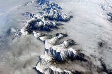 High Tatras from 36.000 ft (FL360) / 11 km