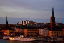 Riddarholmen, Riddarholmskyrkan, Mälardrottningen Hotel Ship