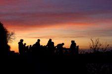 Sunset at Mariaberget